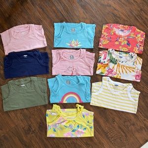 Bundle of toddler girls summer tank tops size 3t